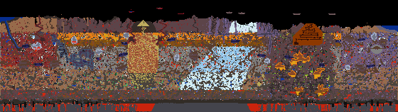 Map of Terraria seed 1934867355