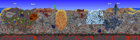 Map of Terraria seed 588723626