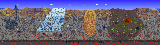 Map of Terraria seed 1546850693