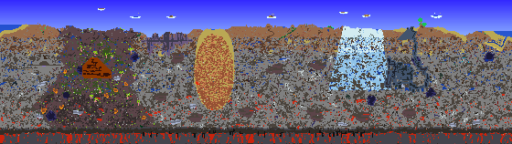 Map of Terraria seed 3