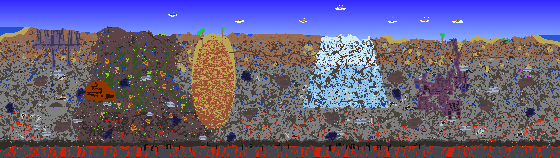 Map of Terraria seed 747926474