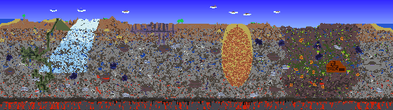 Map of Terraria seed minecraft