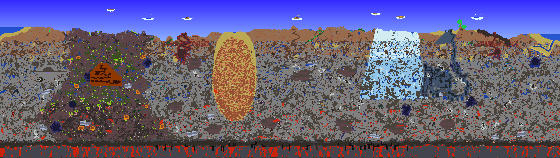 Map of Terraria seed 3