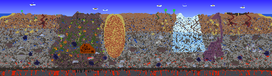 Map of Terraria seed seed