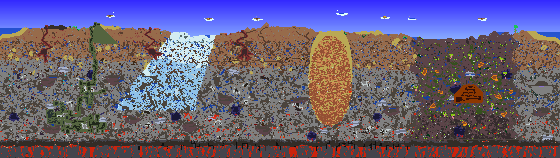 Map of Terraria seed terrariamap