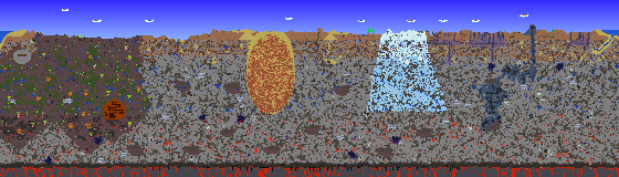 Map of Terraria seed 812161298