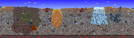 Map of Terraria seed 1708262085