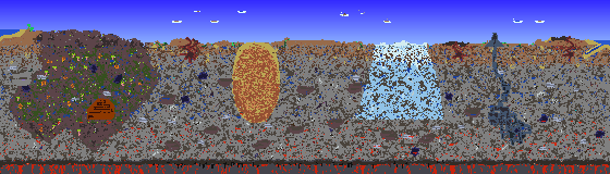 Map of Terraria seed 978515858